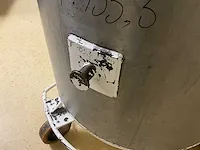 Verrijdbare rvs ketel - afbeelding 5 van  6