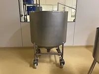 Verrijdbare rvs ketel - afbeelding 1 van  6