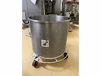 Verrijdbare rvs ketel - afbeelding 2 van  6