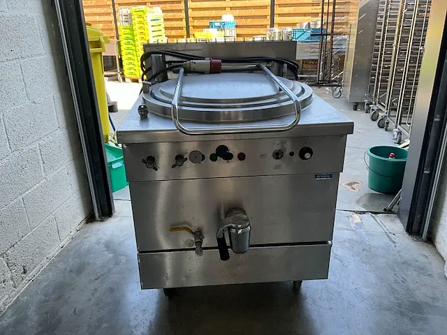 Verrijdbare rvs kookketel - afbeelding 1 van  11