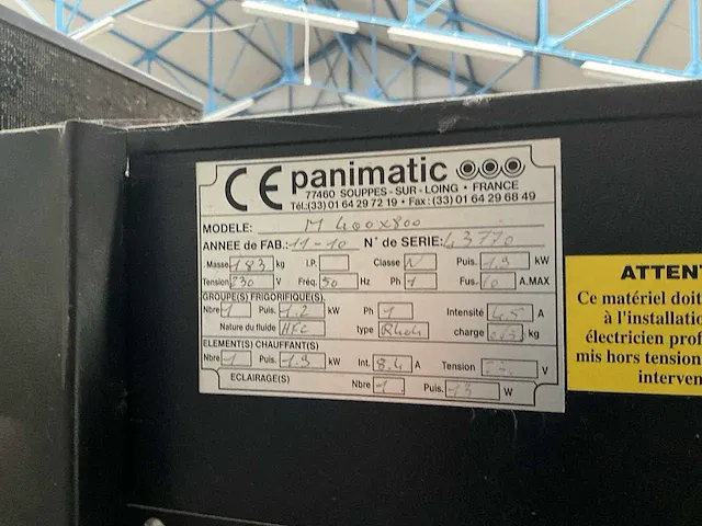 Verrijdbare rvs rijskast panimatic m400x800 - afbeelding 2 van  10