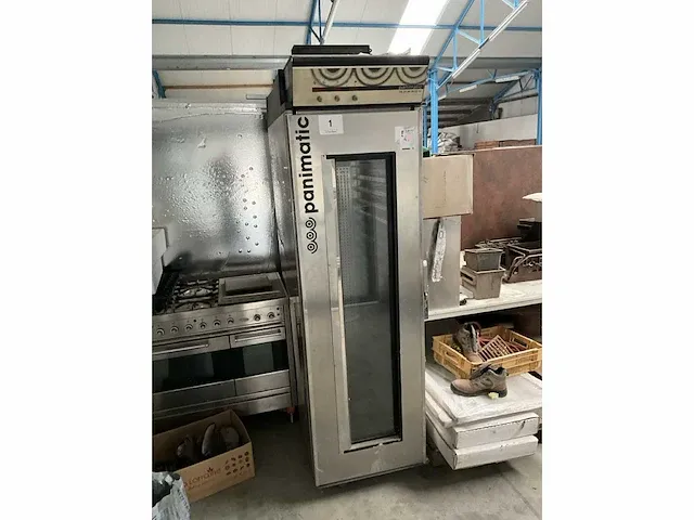 Verrijdbare rvs rijskast panimatic m400x800 - afbeelding 3 van  10