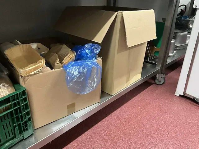 Verrijdbare rvs werktafel - afbeelding 4 van  4