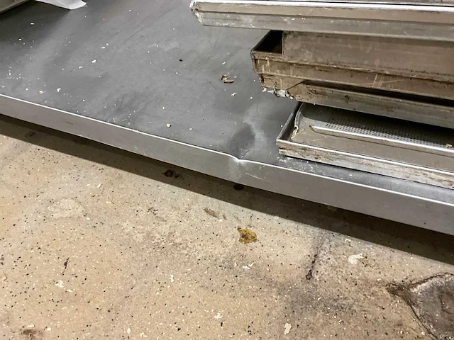 Verrijdbare rvs werktafel - afbeelding 5 van  5