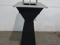 Verrijdbare stalen bbq - afbeelding 2 van  3