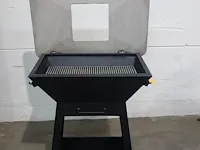 Verrijdbare stalen bbq - afbeelding 3 van  3