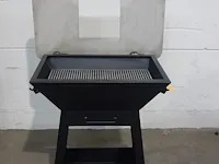 Verrijdbare stalen bbq - afbeelding 3 van  3