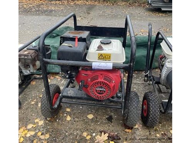 Verrijdbare stroomgroep europower, vv honda motor, werking niet gekend - afbeelding 1 van  3