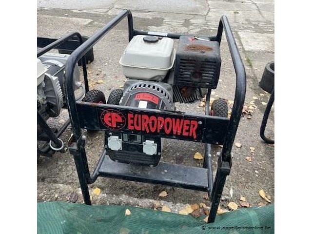 Verrijdbare stroomgroep europower, vv honda motor, werking niet gekend - afbeelding 2 van  3