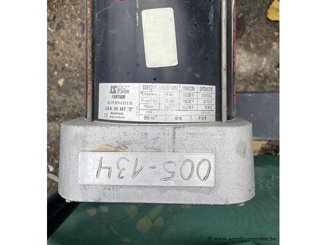 Verrijdbare stroomgroep europower, vv honda motor, werking niet gekend - afbeelding 3 van  3