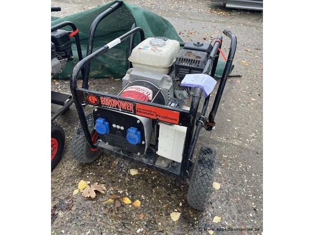 Verrijdbare stroomgroep vv honda motor, werking niet gekend - afbeelding 1 van  3