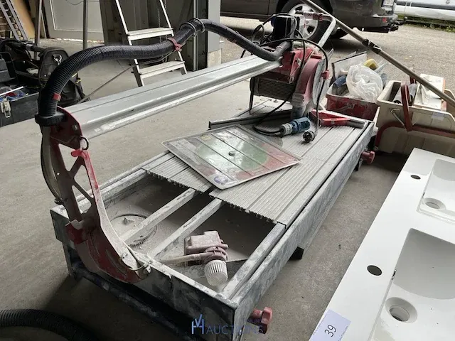 Verrijdbare tafelsteenzaag rubi - afbeelding 6 van  6