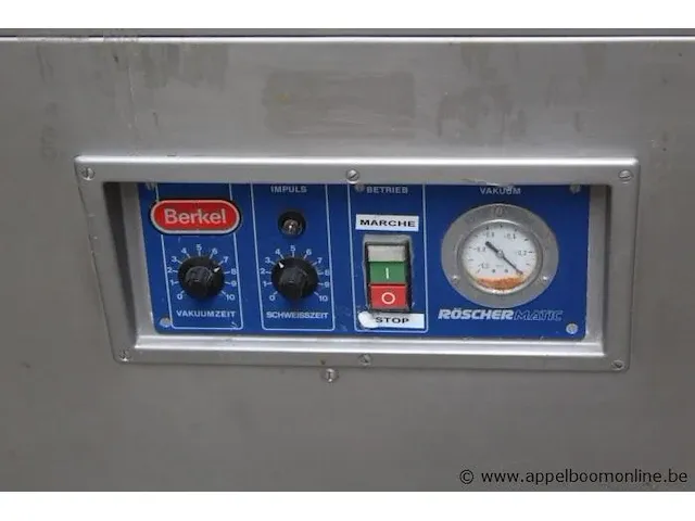 Verrijdbare vacuummachine berkel/röschermatic vw-31 - afbeelding 2 van  4