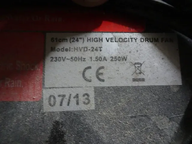 Verrijdbare ventilator - afbeelding 4 van  4