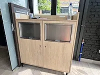 Verrijdbare vuilkar - afbeelding 2 van  2