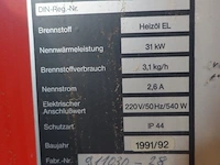 Verrijdbare warmteblazer kroll - afbeelding 6 van  6