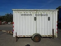Verrijdbare werfkeet - afbeelding 1 van  5