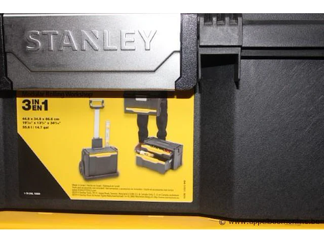 Verrijdbare werkkoffer stanley - afbeelding 2 van  2