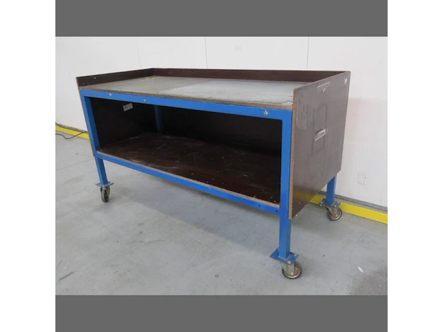 Verrijdbare werktafel 1960x820x1050mm hoog - afbeelding 1 van  1