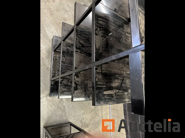 Verrijdbare winkelstelling 180x80x35cm - afbeelding 2 van  4