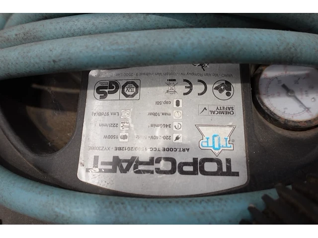 Verrijdebare compressor topcraft - afbeelding 4 van  4