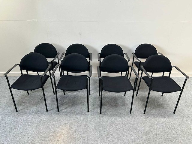 Versa - bezoekersstoel - waiting room chair (8x) - afbeelding 1 van  5