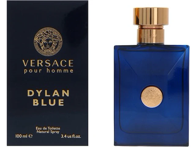 Versace dylan blue 100 ml eau de toilette - herenparfum - afbeelding 4 van  9