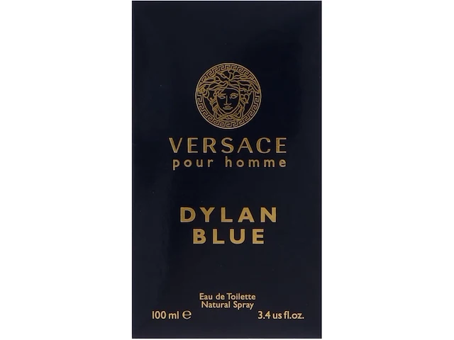 Versace dylan blue 100 ml eau de toilette - herenparfum - afbeelding 5 van  9