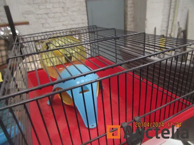 Verschillend/kooi voor rode hamster - afbeelding 2 van  4