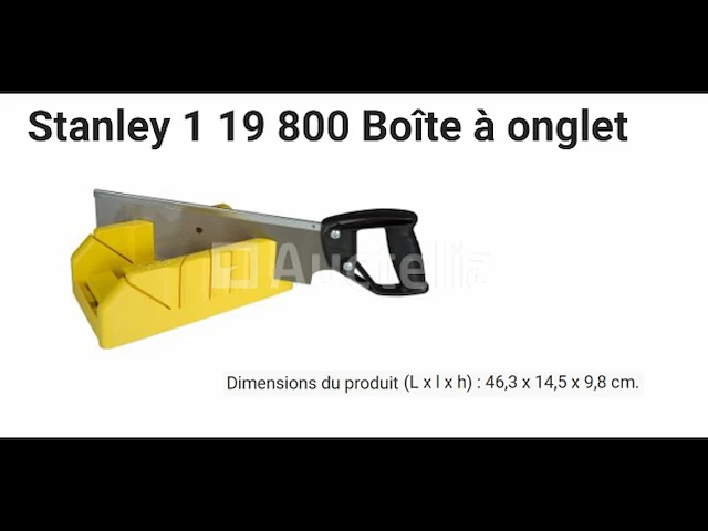 Verstekbak stanley 1 19 800 - afbeelding 1 van  1