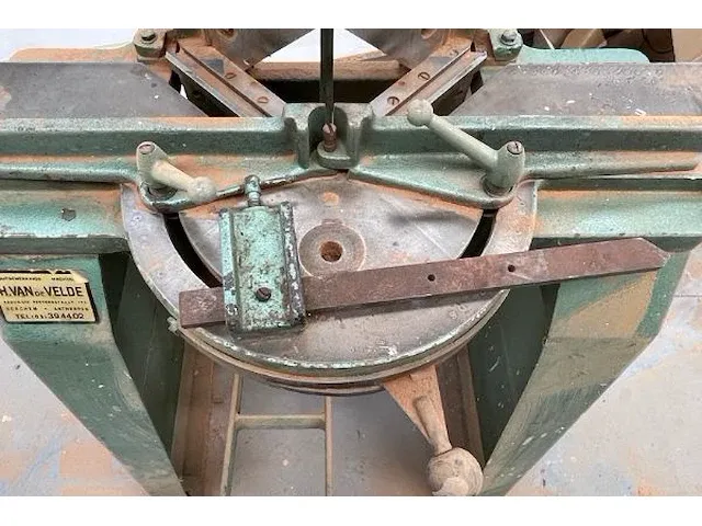 Verstekmachine h. van de velde - afbeelding 5 van  10