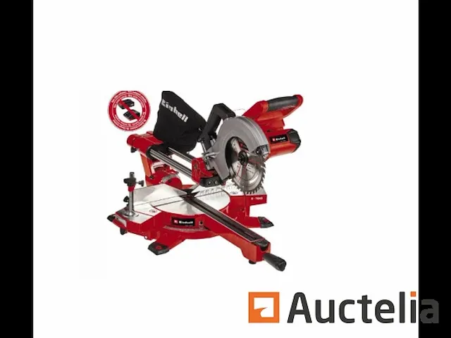 Verstekzaag draadloos einhell te-sm 36/210 li - solo - afbeelding 7 van  10