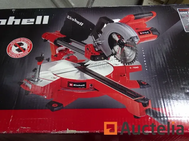 Verstekzaag draadloos einhell te-sm 36/210 li - solo - afbeelding 8 van  10