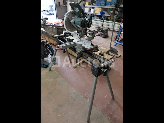 Verstekzaag en klapvoet metabo kgs 254m - afbeelding 7 van  11