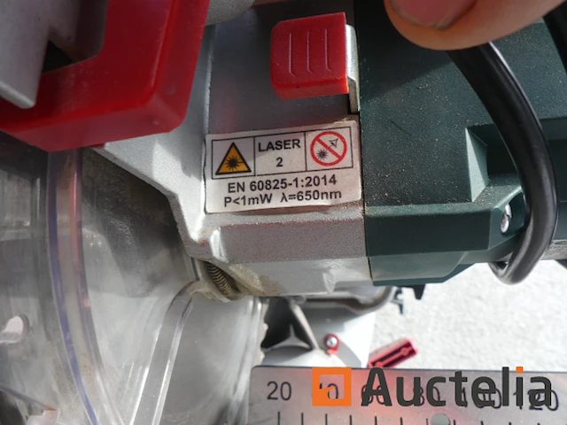 Verstekzaag metabo kgs216m - afbeelding 1 van  5
