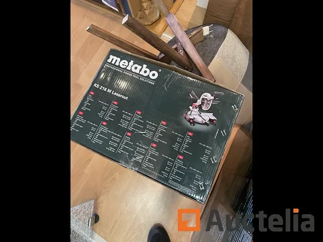 Verstekzaag metabo ks 216 m lasercut - afbeelding 2 van  2