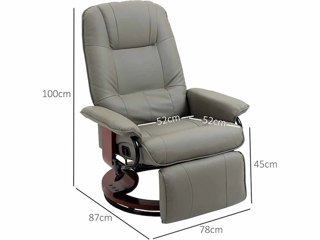 Verstelbare fauteuil - voetsteun - afbeelding 4 van  6