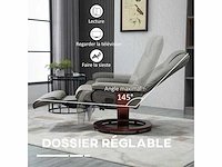 Verstelbare fauteuil - voetsteun - afbeelding 5 van  6
