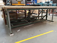 Verstelbare metalen werktafel - afbeelding 1 van  3