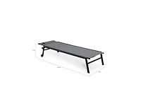 Verstelbare wipstoeltjes - 5 standen in antracietgrijs aluminium - set van 2 - afbeelding 8 van  9