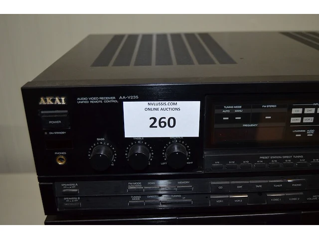 Versterker akai aa-v235 - afbeelding 2 van  7