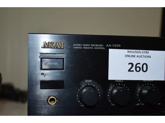 Versterker akai aa-v235 - afbeelding 3 van  7