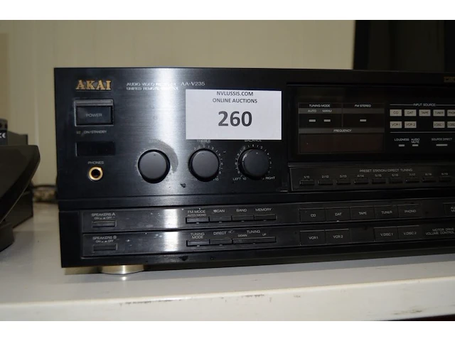 Versterker akai aa-v235 - afbeelding 4 van  7