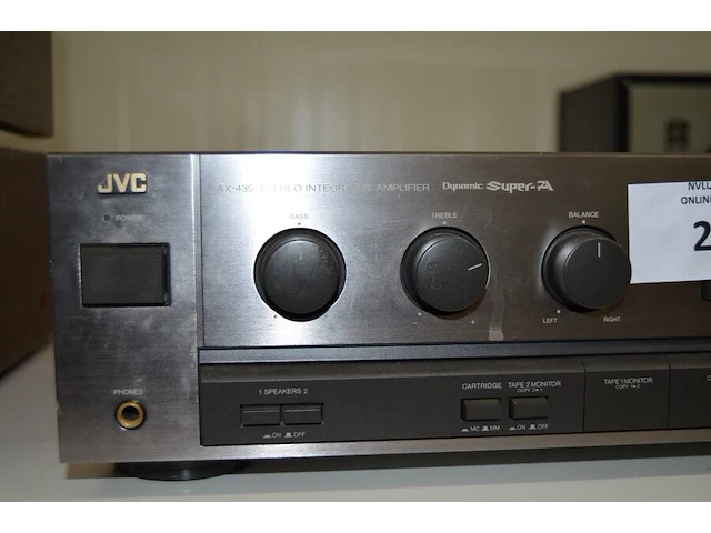 Versterker jvc ax-435 - afbeelding 3 van  6