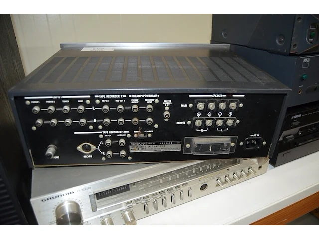 Versterker sony 1140 , radio tuner grundig r1000 - afbeelding 9 van  9