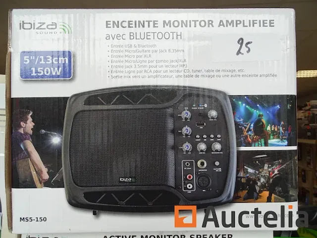 Versterkte monitor luidspreker ibiza ibizams5- 150 - afbeelding 1 van  3