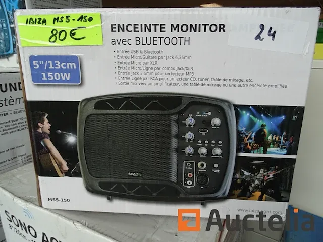 Versterkte monitor luidspreker ibiza ibizams5- 150 - afbeelding 2 van  3