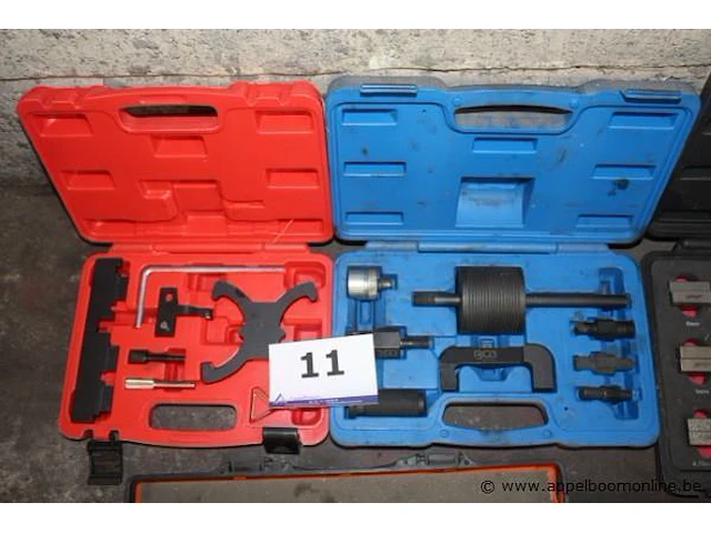 Verstuiver slagtrekkerset bgs plus timing gereedschapset - afbeelding 1 van  3