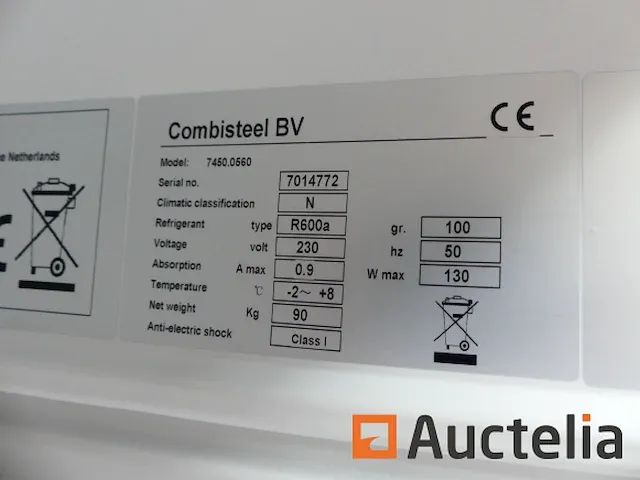 Verticaal koelkast combisteel 7450.0560 - afbeelding 9 van  10