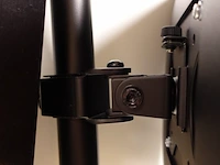 Vertical mounted dual monitor base, with 1x 17" dell monitor - afbeelding 3 van  3